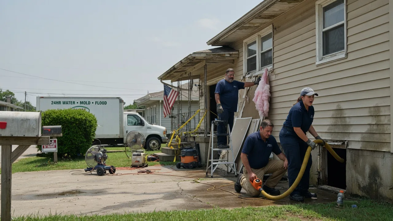 Water Damage Repair in Blandinsville, IL near me
